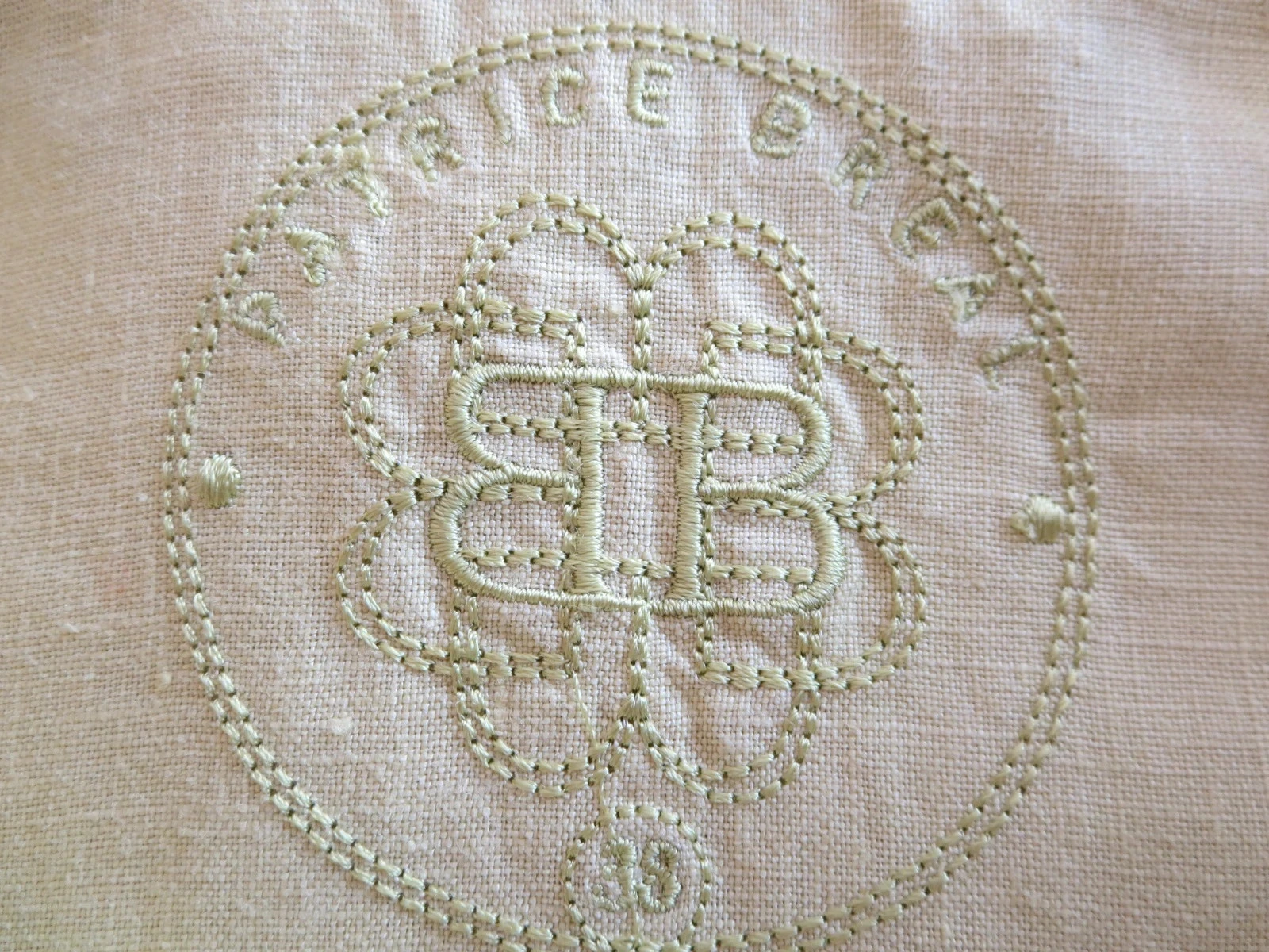 Chemise en lin jaune Patrice Bréal – T. 38 – photo 3